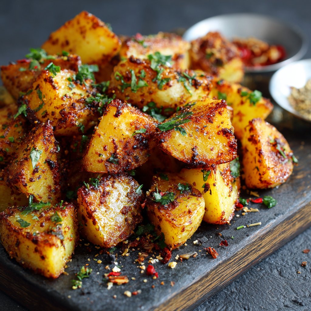 Smoky Chipotle Airfryer Potatoes