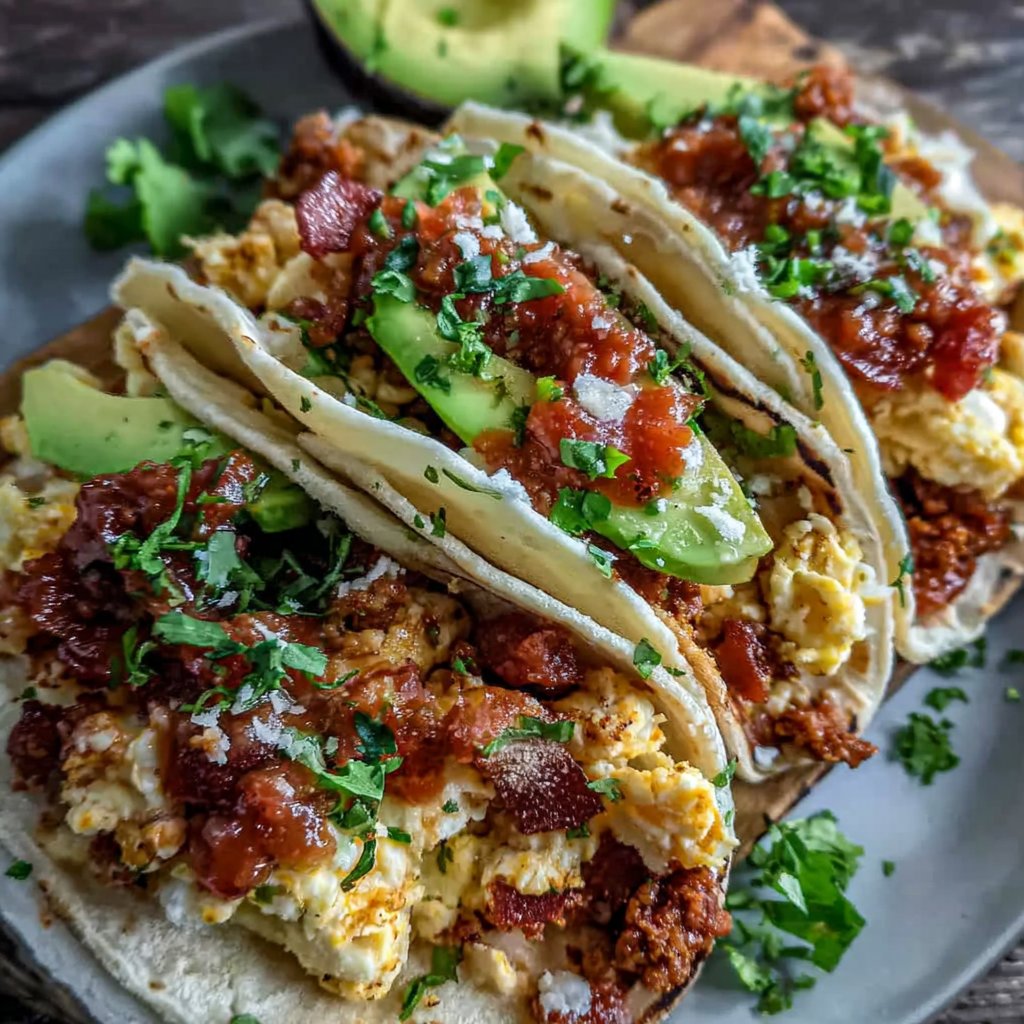 Overnight Breakfast Tacos